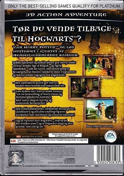 Harry Potter og Hemmelighedernes kammer - PS2 - Platinum (B Grade) (Genbrug)